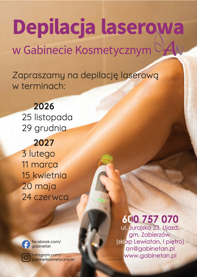 Akcja depilacja w Gabinecie Kosmetycznym An